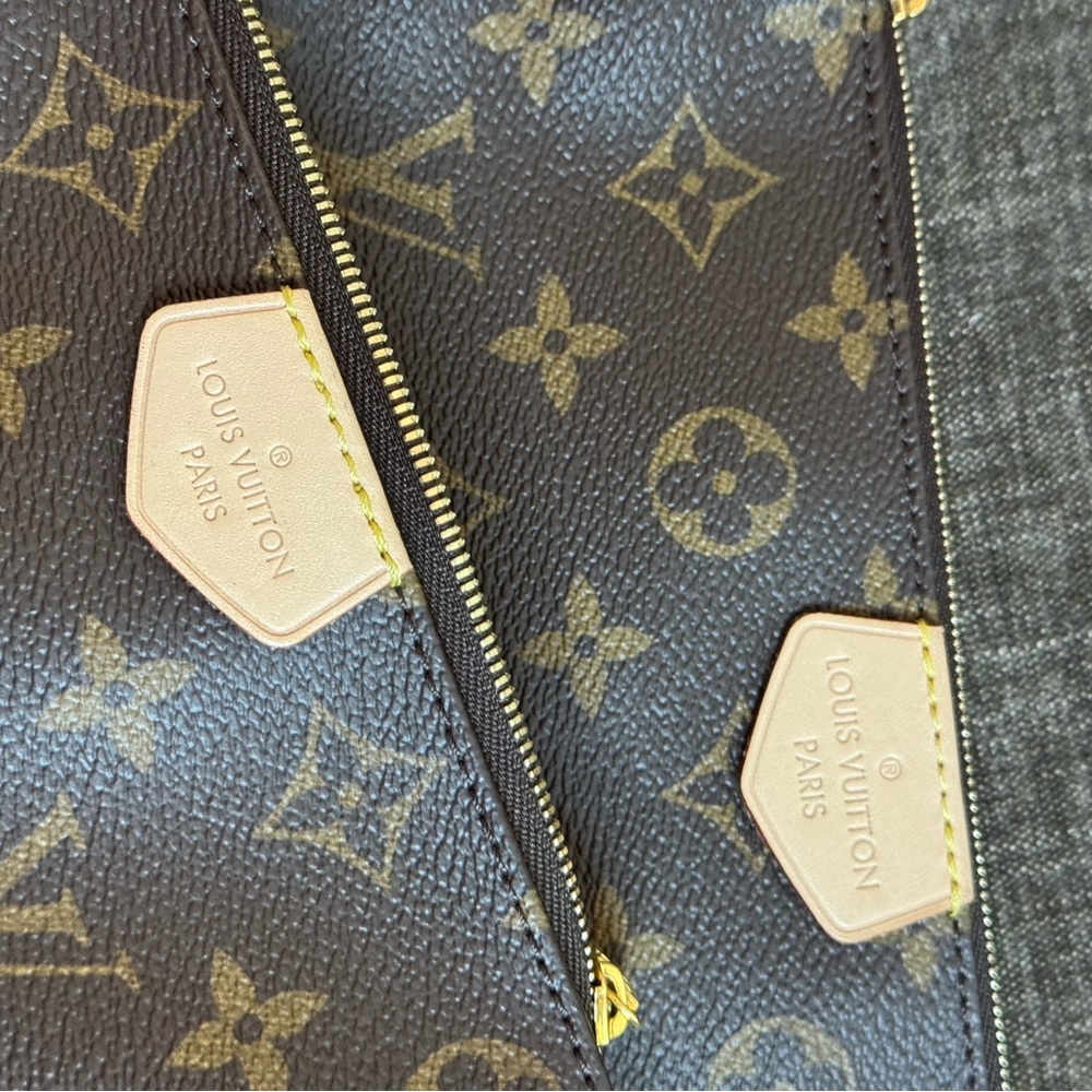Authentic LOUIS VUITTON Monogram Multi Pochette Accessories Kaki 🛍 - Picture 3 of 16